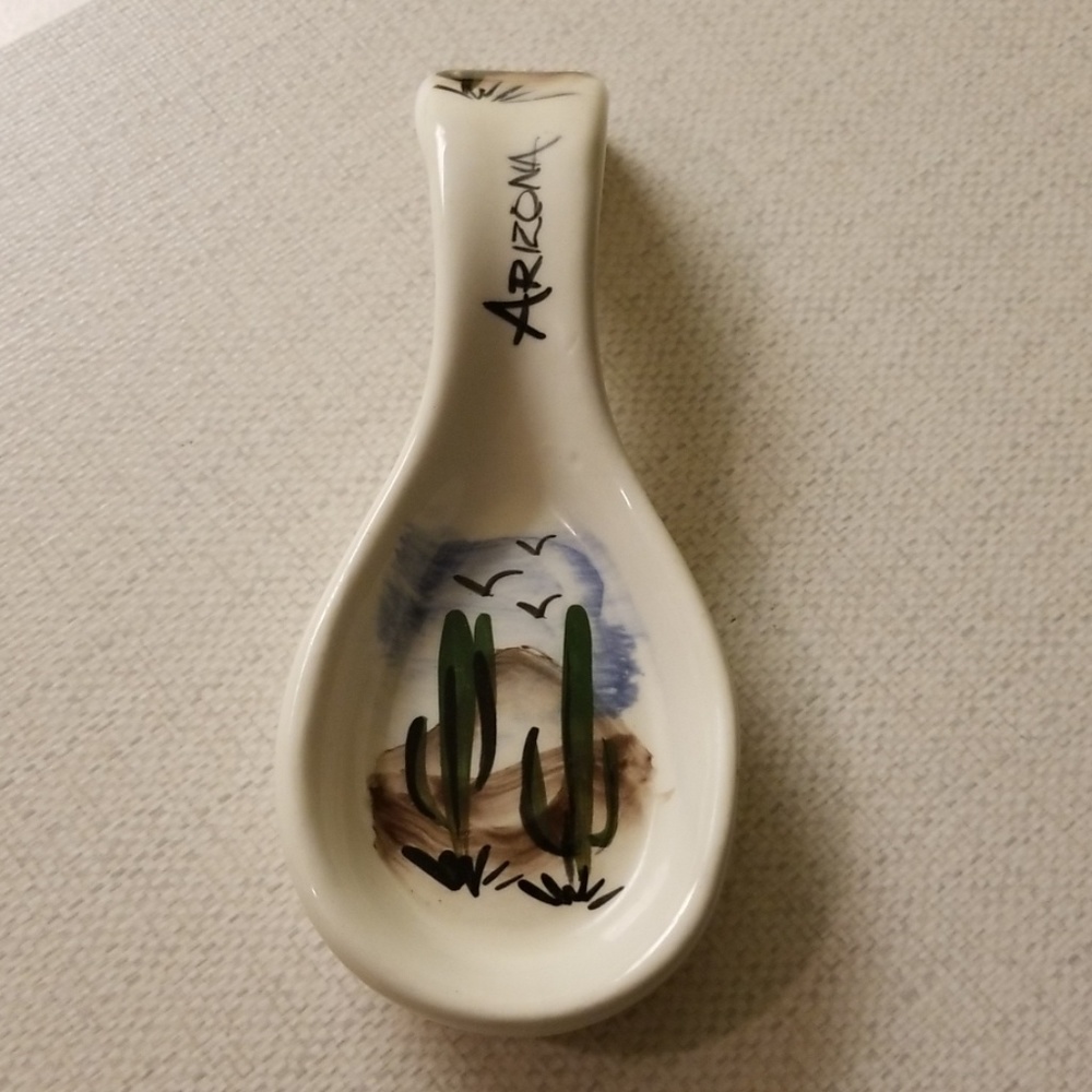 💥 Host Pick!💥 Vintage Cactus spoon rest